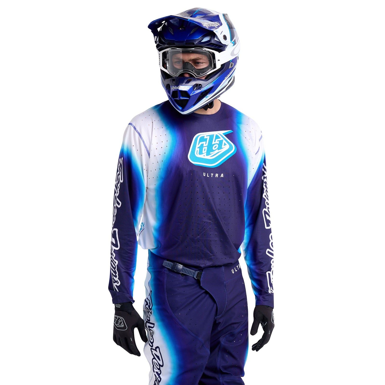 Troy Lee Designs 2025 Motocross SE ULTRA Blurr Jersey Blue